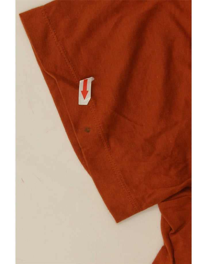 Nike T-shirt Texas Graphic pour homme en coton orange Taille L