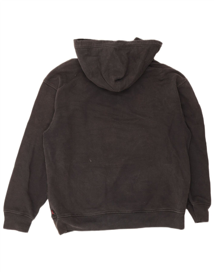 Levi's Pull à Capuche Relaxed Graphic Homme Gris Moyen Coton