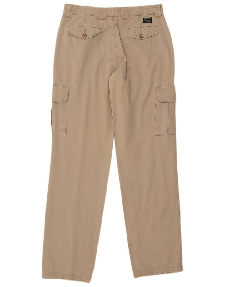 LEE Pantalon Cargo Droit Homme W32 L34 Beige Coton