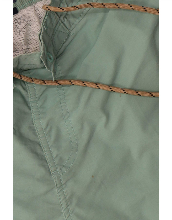 Short de Bain Homme Fat Face Coton Vert Moyen