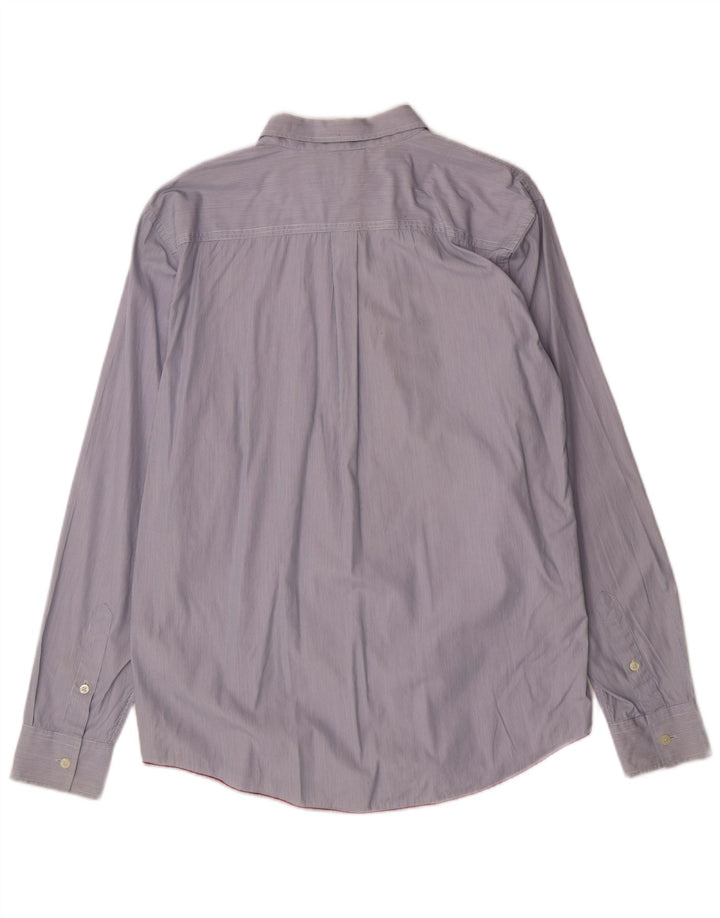 Cerruti 1881 Chemise Homme XL Bleu Rayure Coton