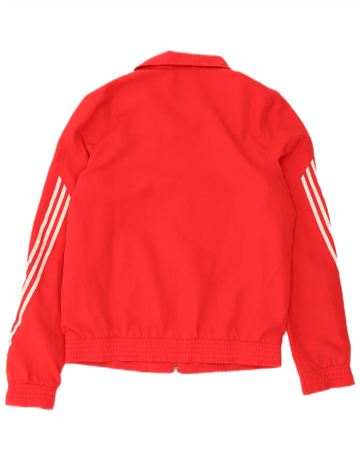 Veste de survêtement Adidas Fille 13-14 ans Rouge Polyester