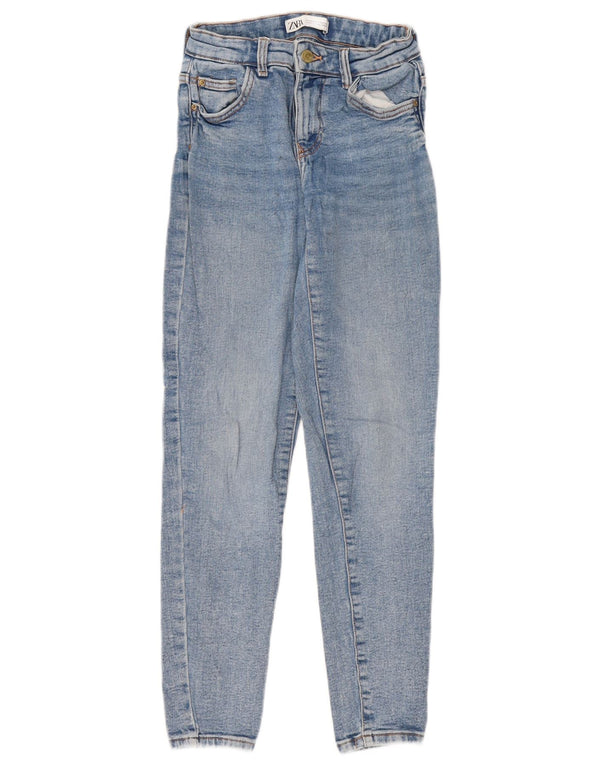 Zara Jean skinny femme EU 34 2XS W24 L29 Bleu