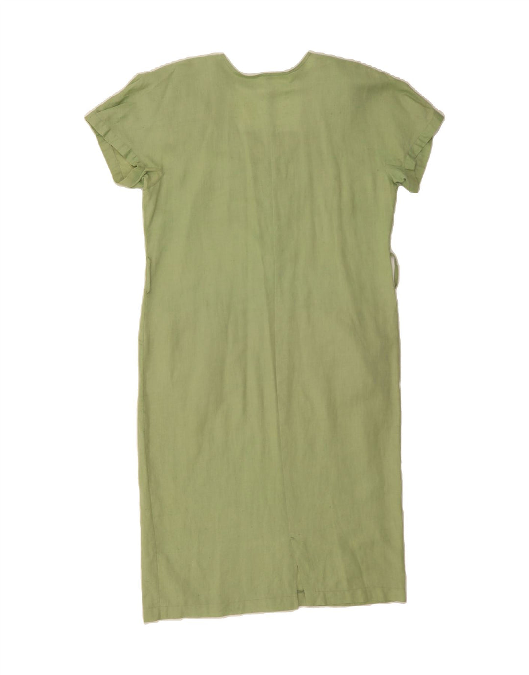 VINTAGE Womens Maxi Dress IT 46 Large Green Vintage Vintage and Second-Hand Vintage from Messina Hembry 