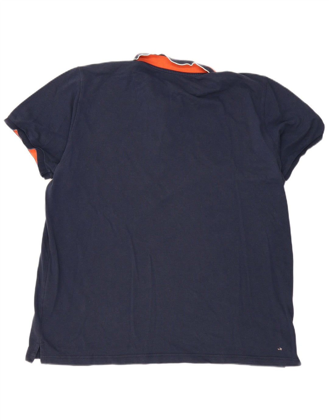 ADIDAS Polo Homme 2XL Bleu Marine Colorblock Coton