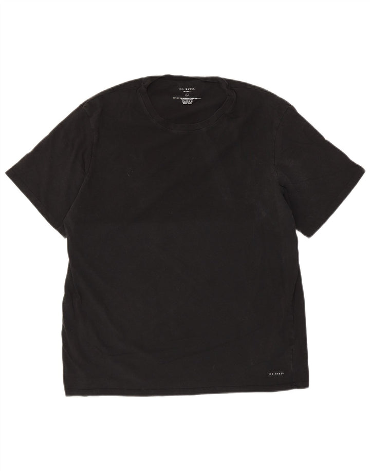 Ted Baker T-Shirt Homme Noir Large Coton