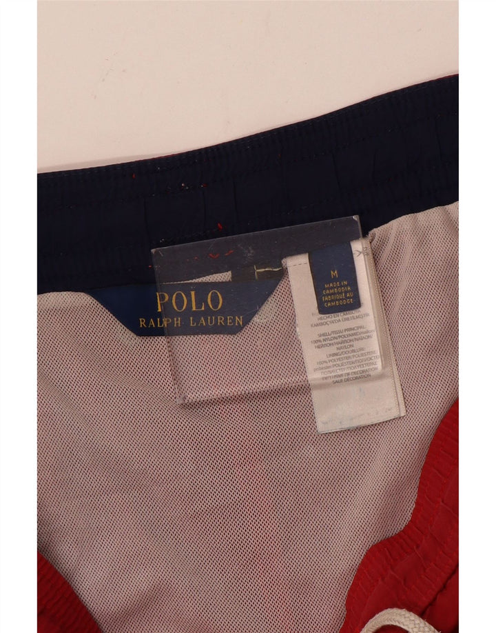 Polo Ralph Lauren Short de bain homme nylon rouge moyen