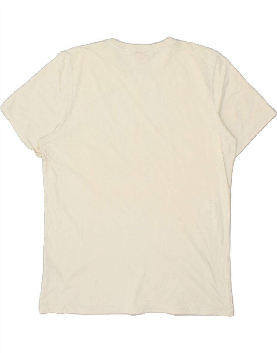 PUMA Mens Graphic T-Shirt Top Large Off White Cotton Vintage Puma and Second-Hand Puma from Messina Hembry 