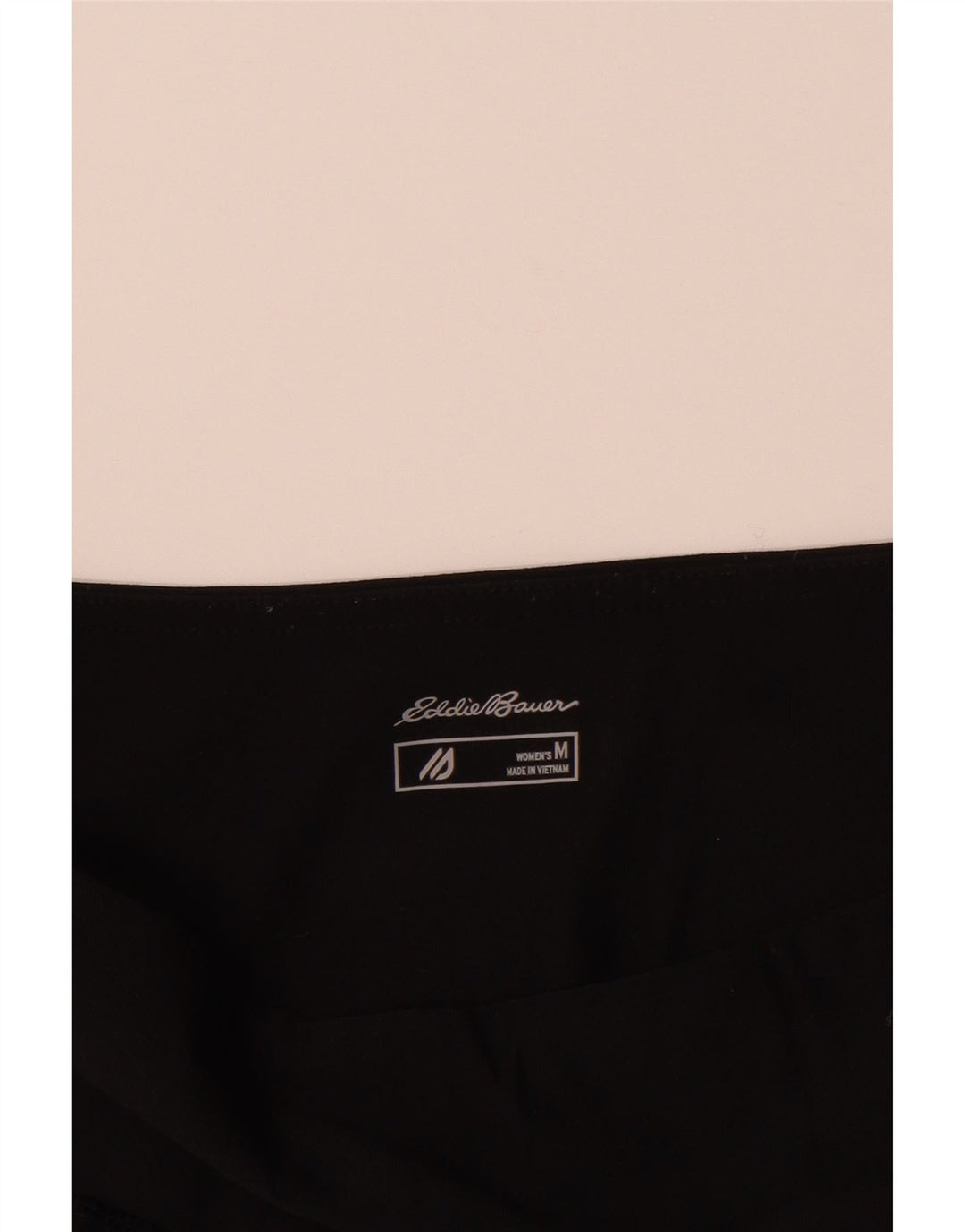 EDDIE BAUER Womens Sport Shorts UK 12 Medium  Black
