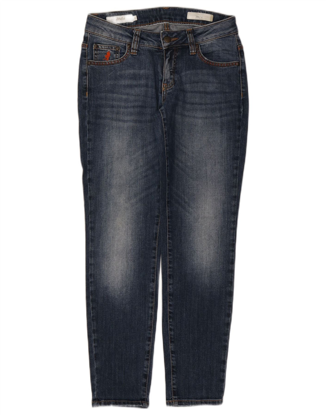 Marlboro Classics Jean Slim Femme W26 L27 Bleu Coton