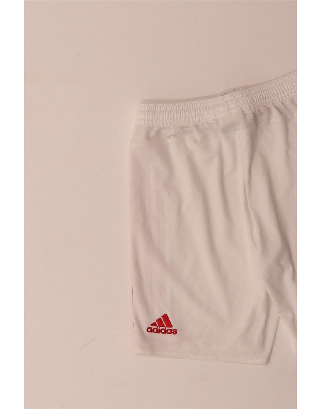 ADIDAS Short de sport Manchester United pour garçon 9-10 ans Blanc Polyester