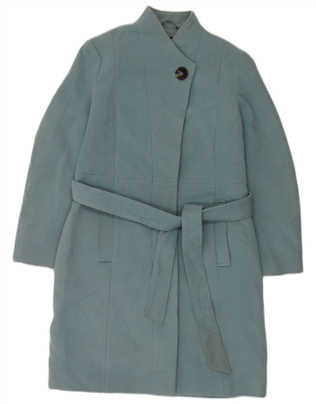 Marks & Spencer Manteau coupe ample pour femme UK 18 XL Bleu Polyester