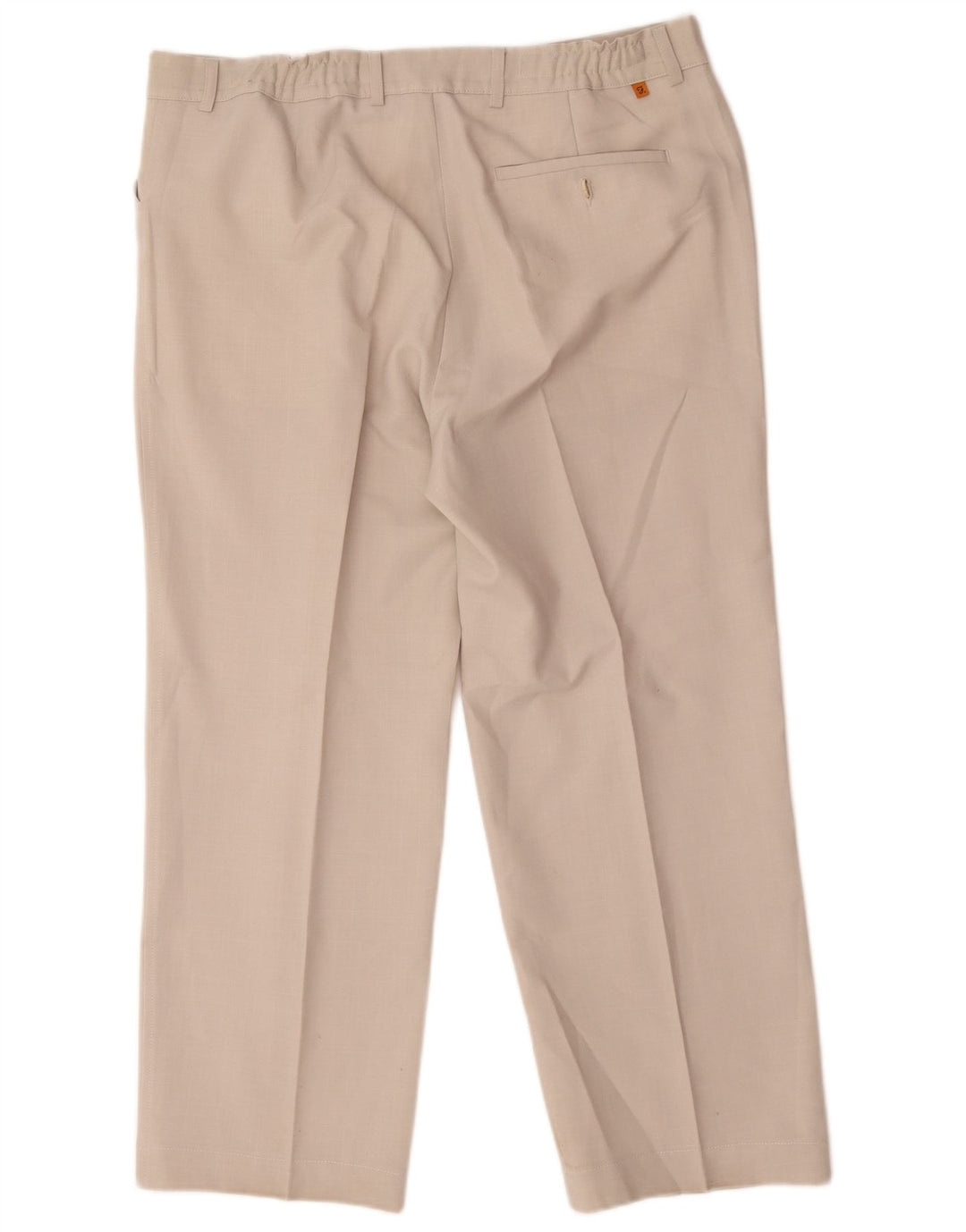 Farah Pantalon décontracté droit pour homme W38 L26 Beige Polyester