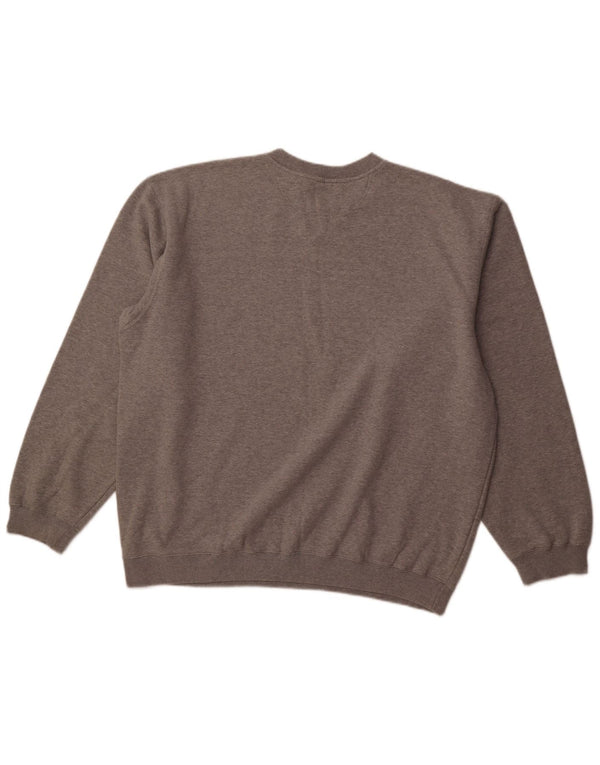 NIKE Sweat-shirt pour homme UK 45/47 XL Gris Coton