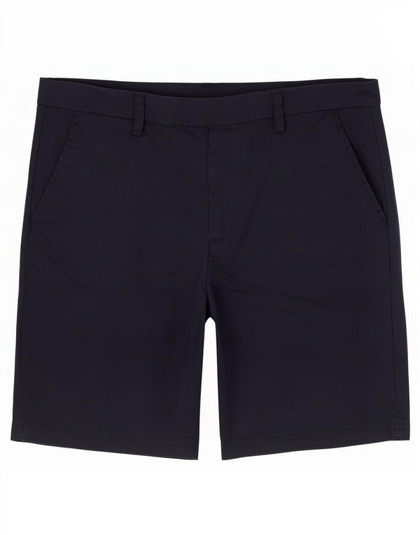 Mountain Warehouse Short Chino pour Femme UK 10 Small W32 Bleu Marine Coton