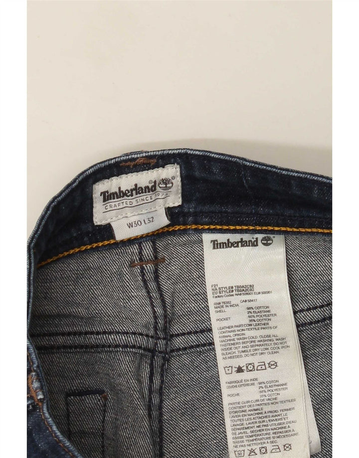 Timberland Jean Slim Femme W30 L32 Bleu Marine Coton