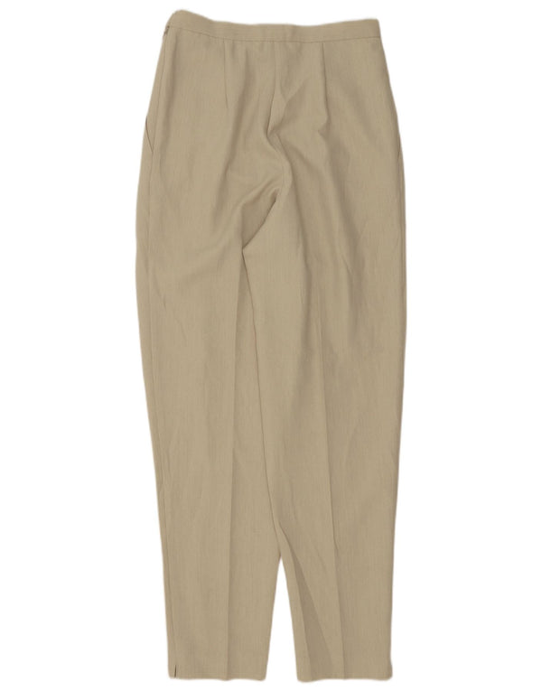 Marks & Spencer Pantalon chino taille haute pour femme UK 14 Medium W24 L30 Beige