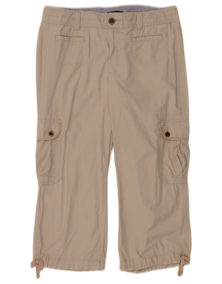 Tommy Hilfiger Pantalon cargo cargo pour femme US 8 Medium W32 L22 Coton beige