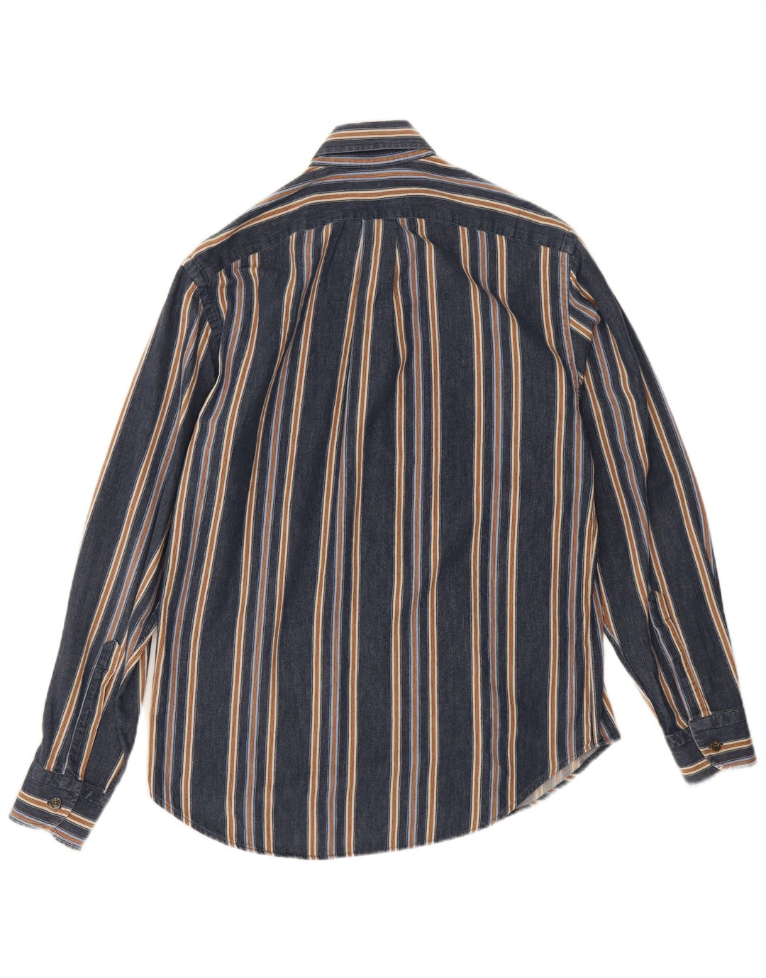 Harmont & Blaine Chemise Homme Bleu Marine Moyen Rayé Coton