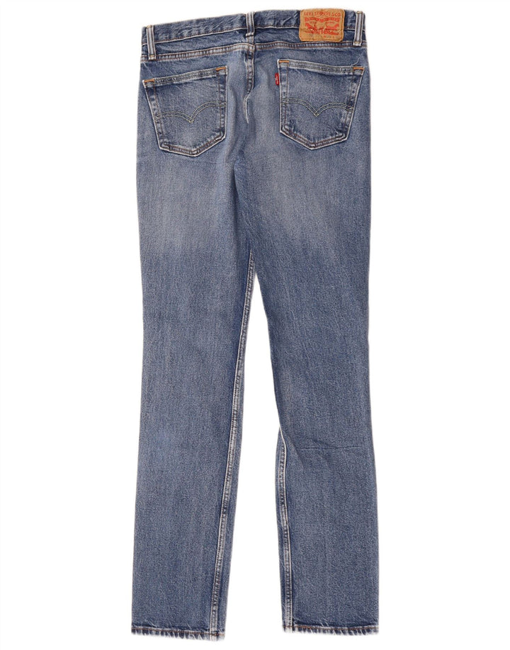 Levi's Jean Slim 511 Distressed Femme W29 L32 Bleu Coton