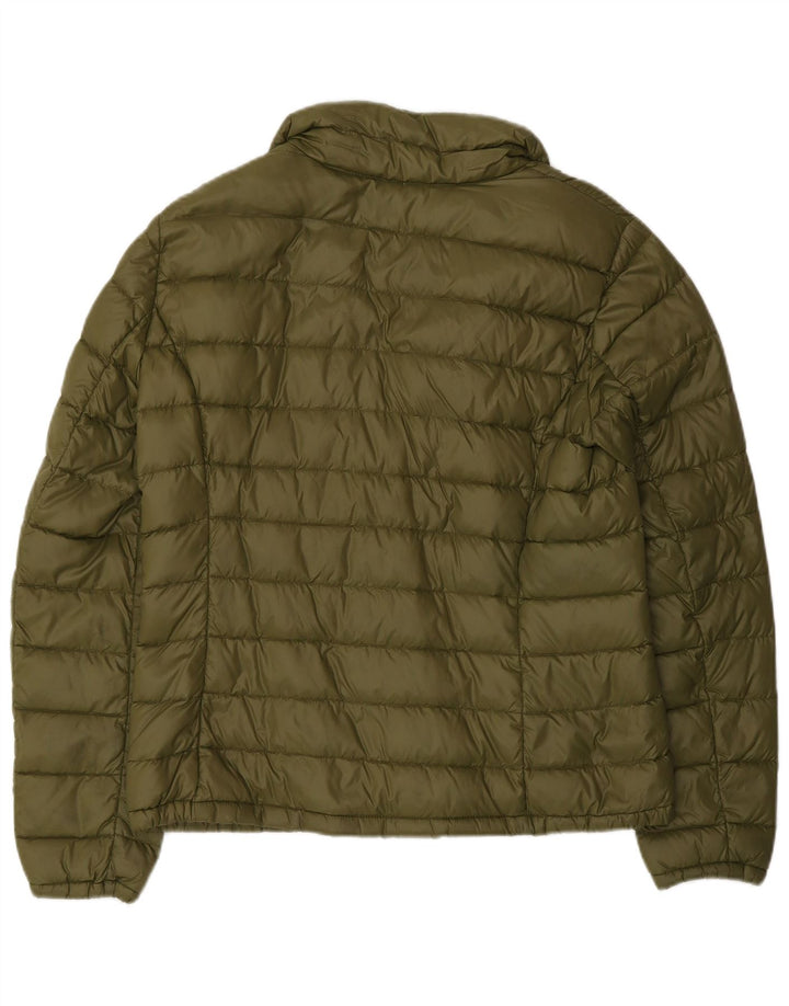 Benetton Veste matelassée pour femme UK 10 Small Vert