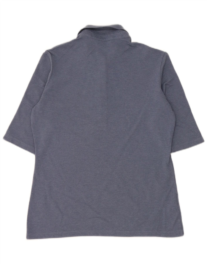 Lacoste Polo Slim Fit Femme Taille 40 Coton Bleu Moyen