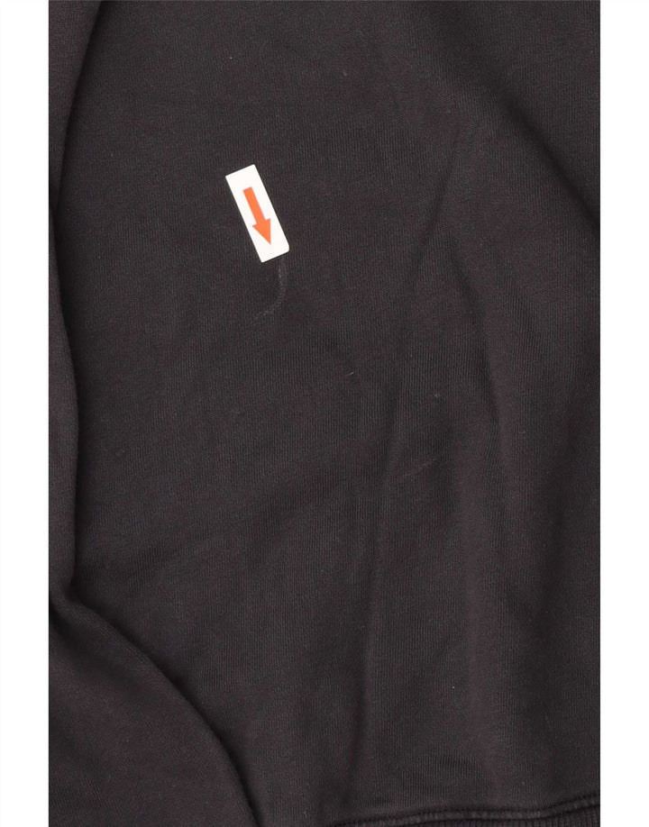 Tommy Hilfiger Sweat-shirt pour homme en coton noir moyen