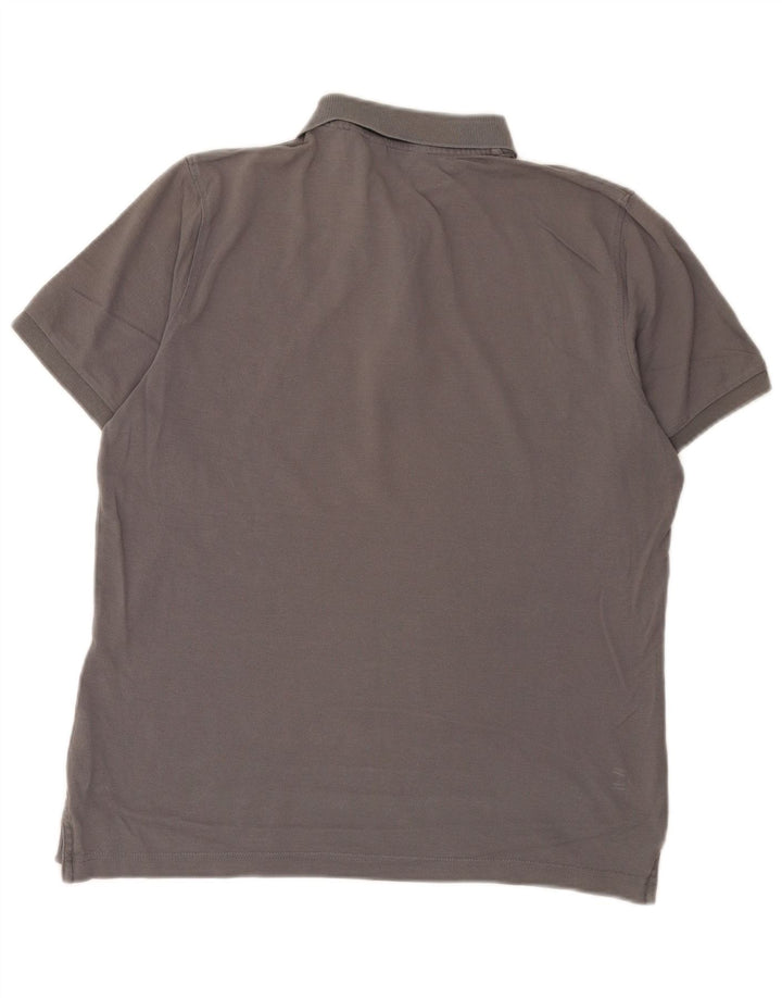 Calvin Klein Polo Homme Gris Moyen Coton