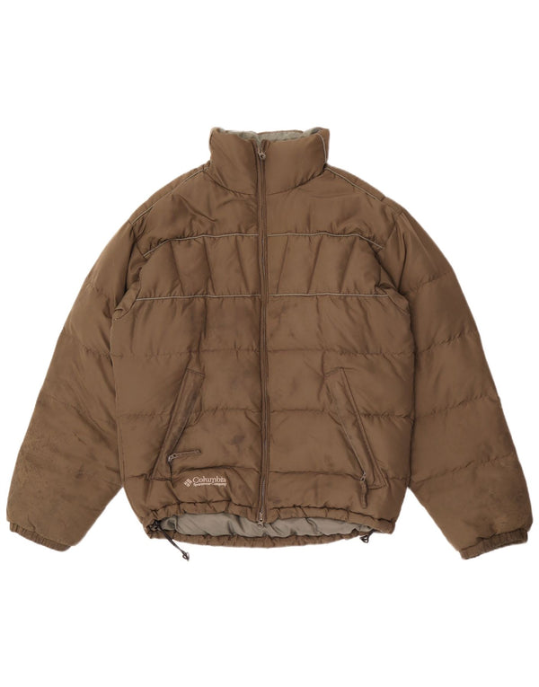 Columbia Veste matelassée coupe ample pour homme UK 36 Small Kaki