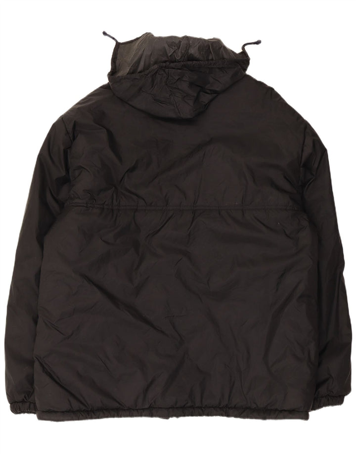 veste matelassée à capuche vintage pour homme IT 60 5XL Noir Polyamide