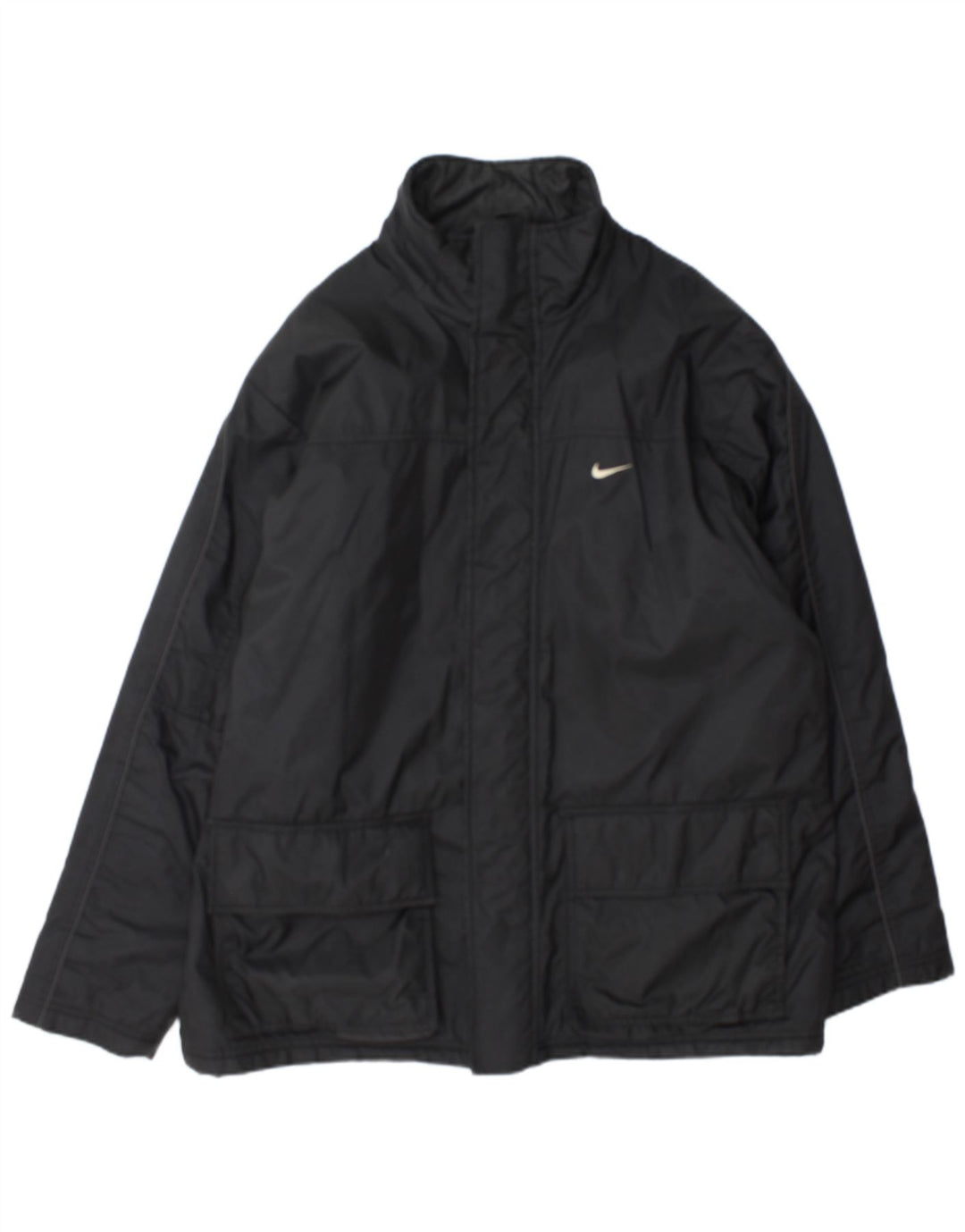 Nike Veste coupe-vent pour homme UK 45/47 XL Noir Nylon