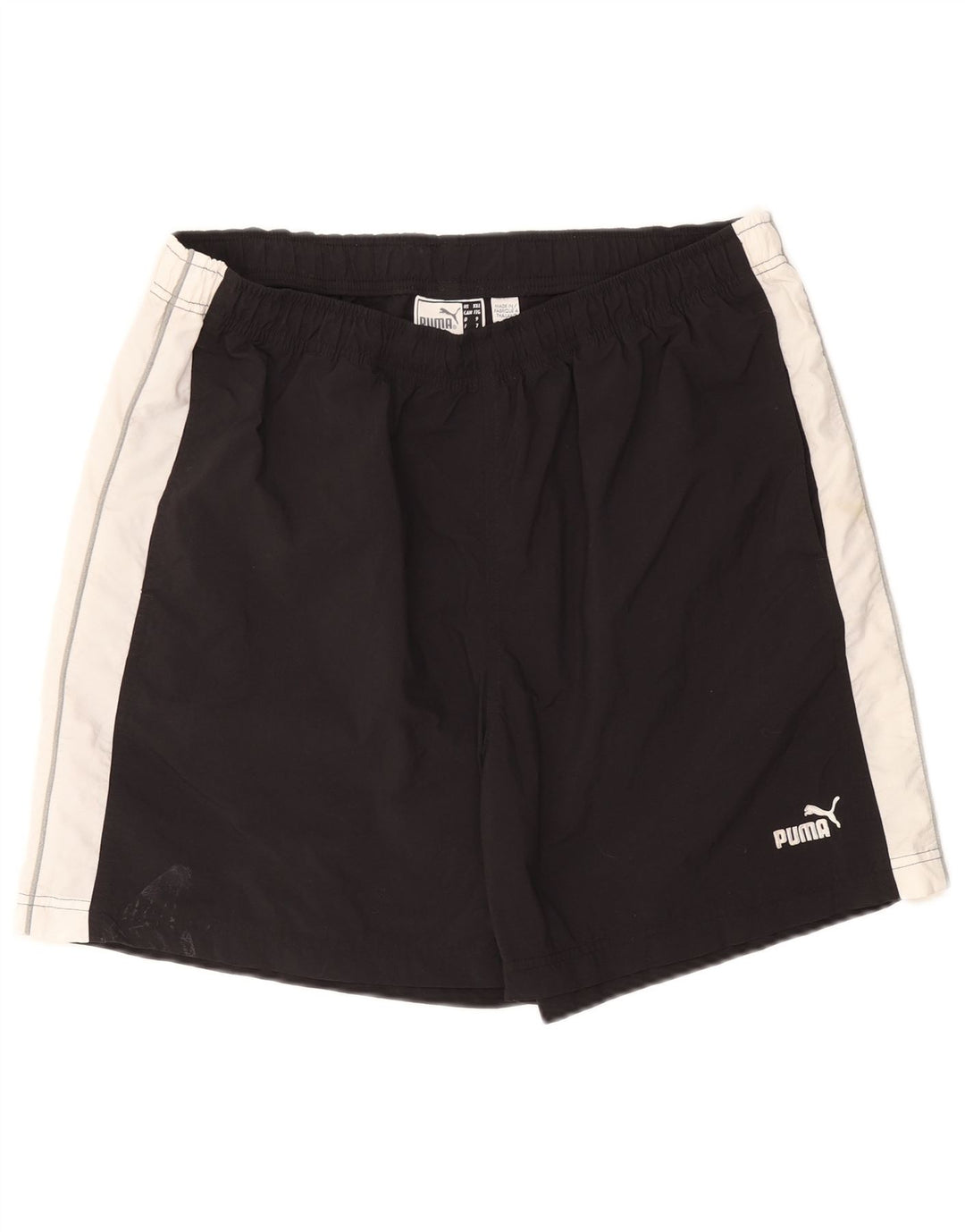 PUMA Short de sport pour homme 2XL en nylon color block noir
