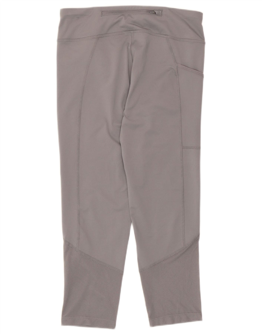 Nike Legging Capri Dri Fit pour femme UK 10 Petit Gris Polyester