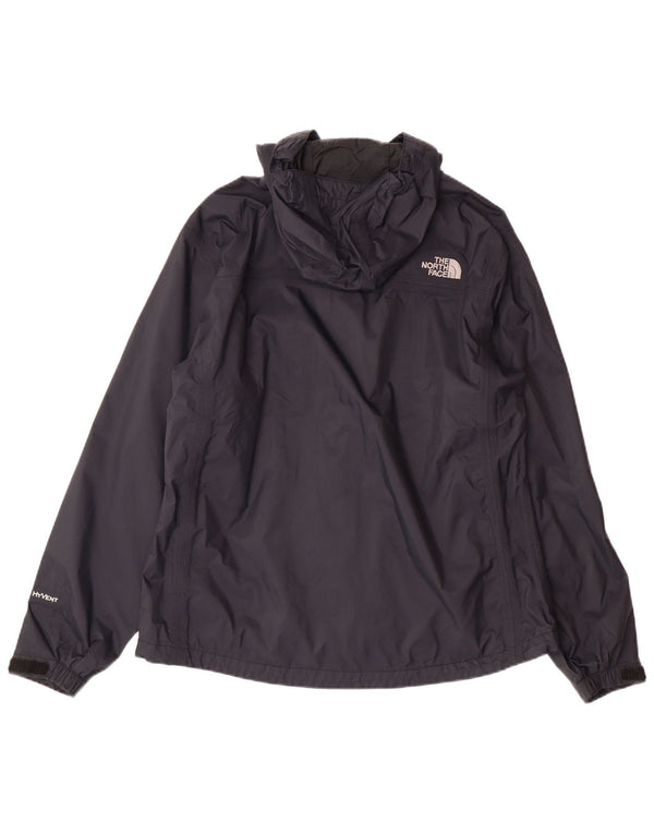 THE NORTH FACE Veste de pluie à capuche Hyvent pour femme UK 14 Medium Black Nylon