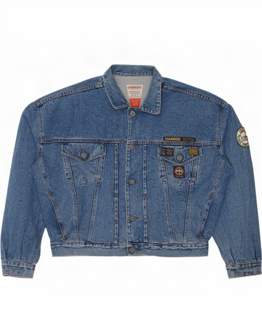 Chambers Veste en jean pour homme UK 42 XL Bleu