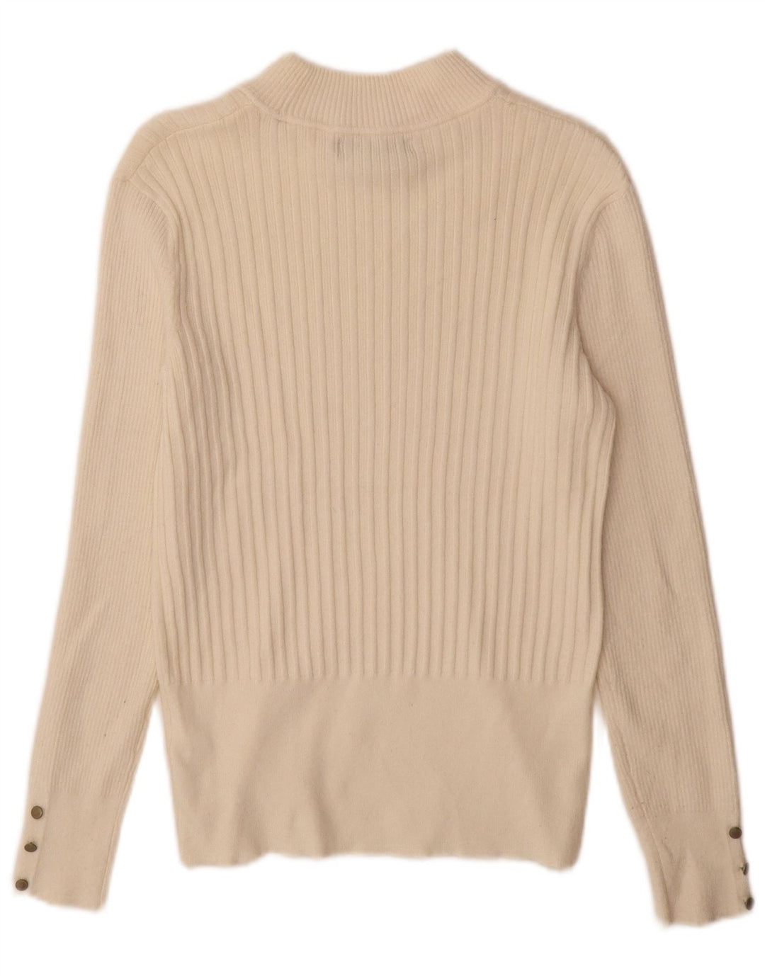 Marks & Spencer Pull col roulé pour femme UK 12 Medium Off White