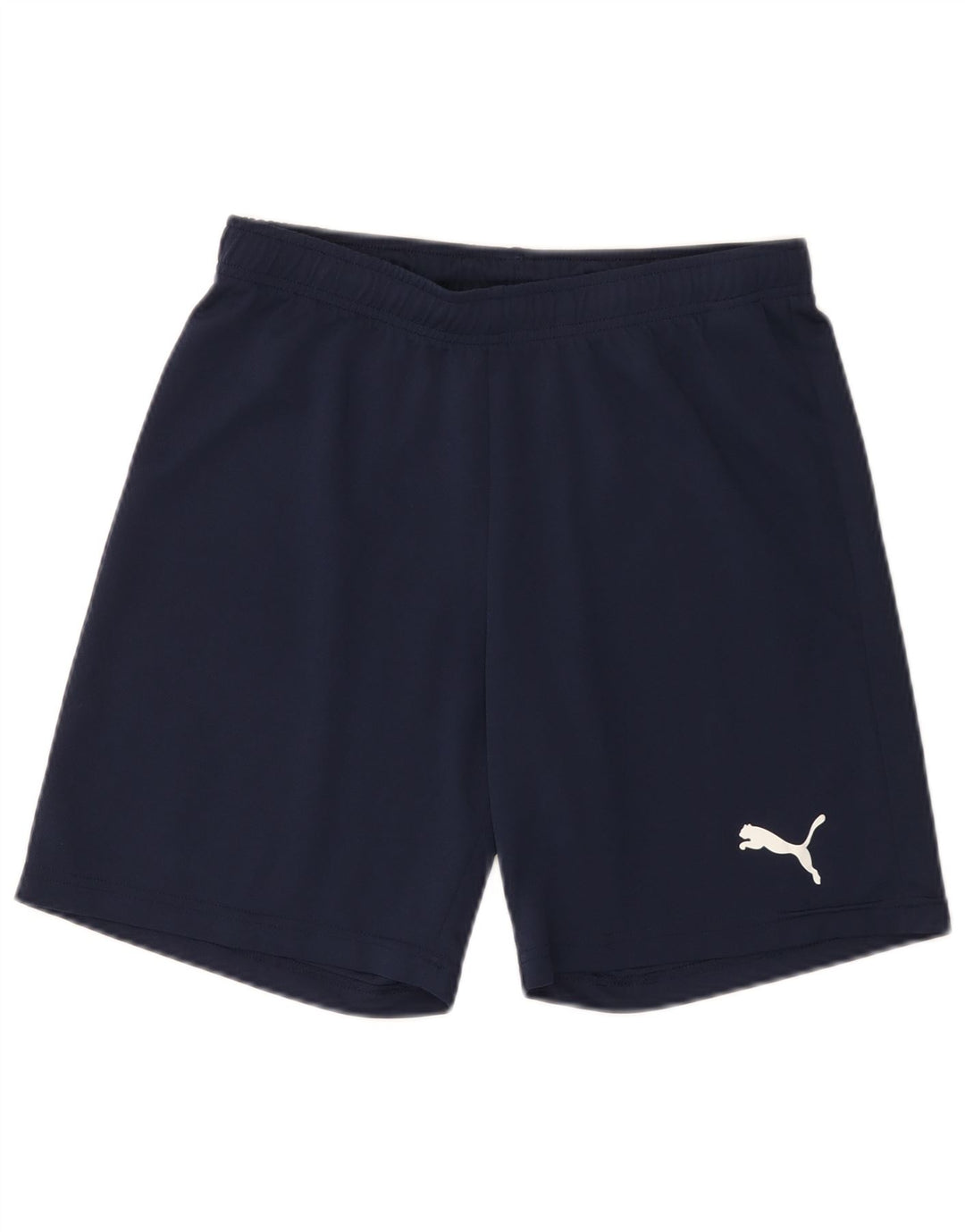 Puma Short de Sport Homme Bleu Marine Moyen Polyester