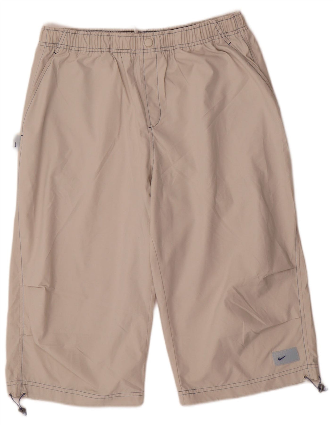 Nike Bermuda de sport pour homme UK 42/44 Large Beige Polyester