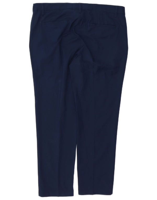 ADIDAS Pantalon Chino Droit Homme W36 L30 Bleu Marine Polyester