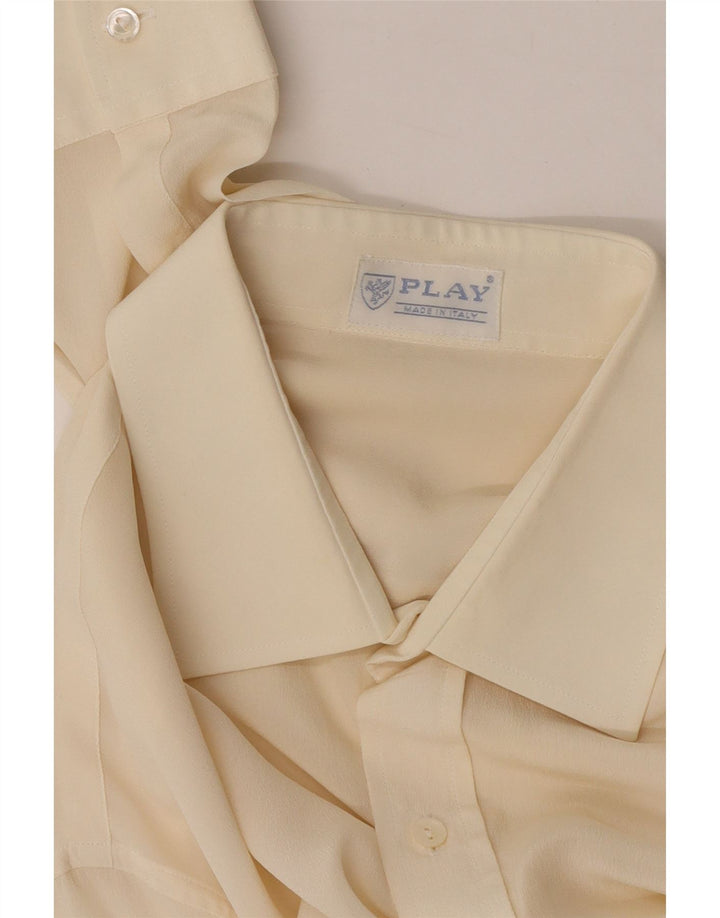 PLAY Chemise Homme Blanc Cassé Moyen