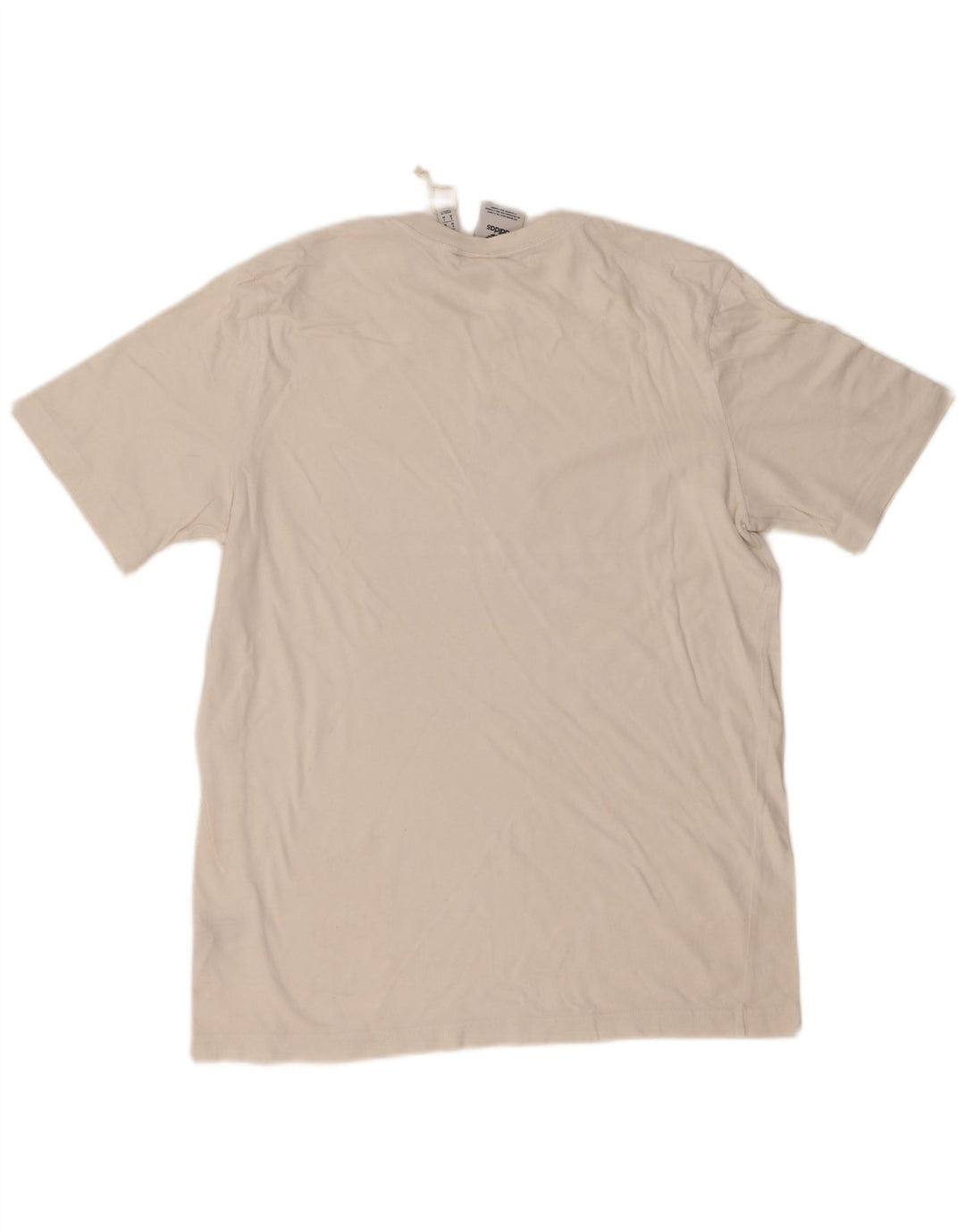 Adidas T-shirt graphique pour homme en coton blanc moyen