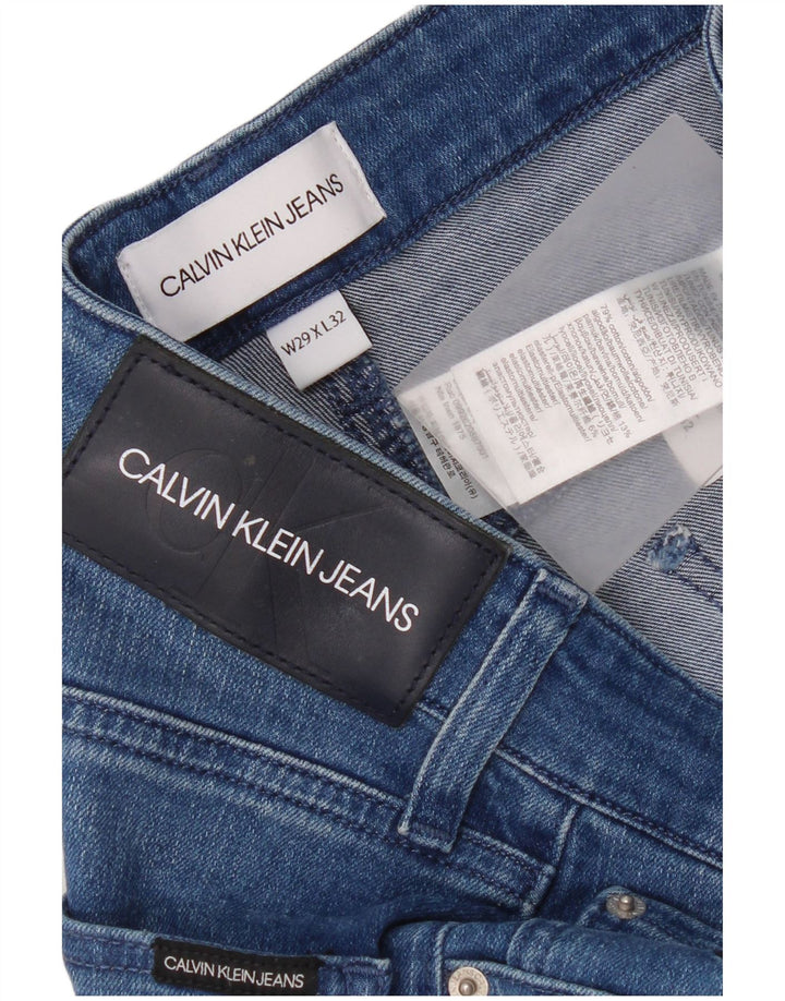 Calvin Klein Jean Slim W29 L27 Homme Bleu Coton