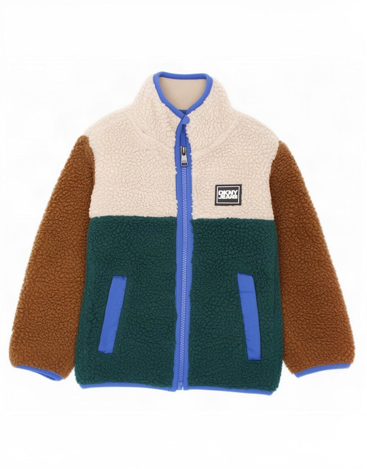 Dkny Veste Polaire Garçon 2-3 ans Multicolore Colourblock Polyester