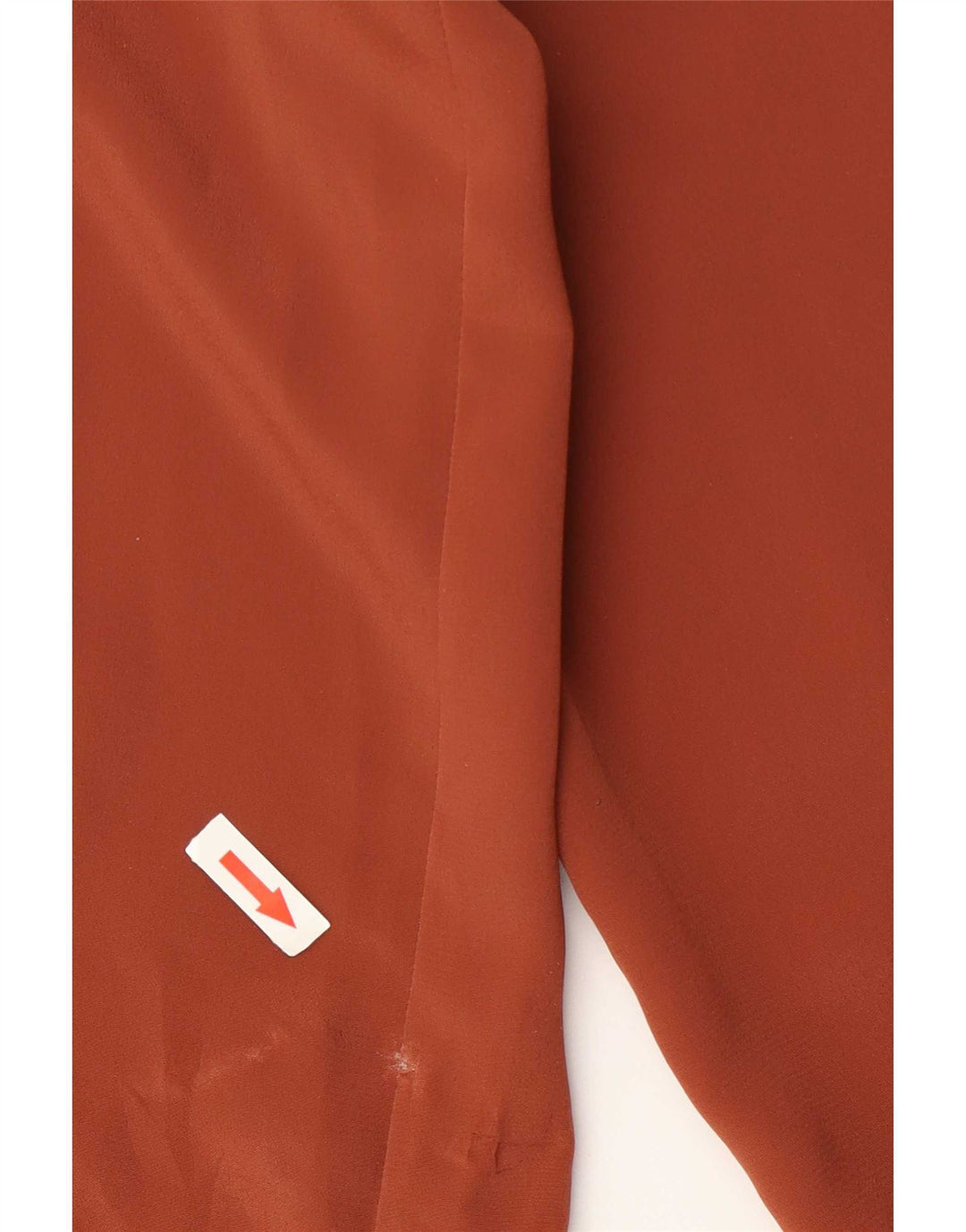 Chemisier chemise femme vintage UK 16 Grand Marron