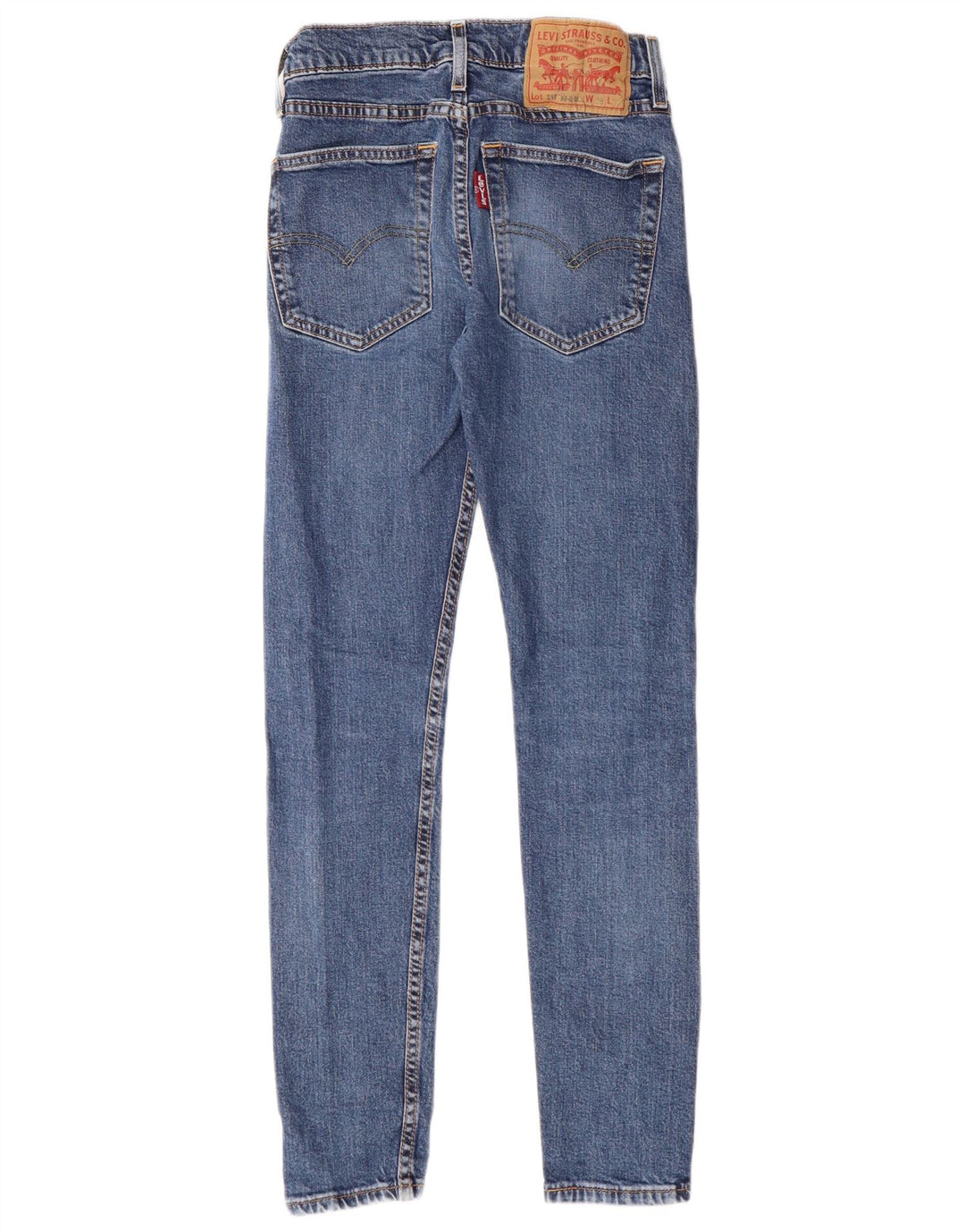 Levi's Jean Skinny 519 Femme W28 L29 Bleu Coton