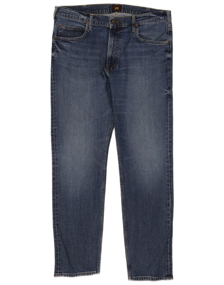Lee Jean Slim Rider W36 L32 Homme Bleu Coton