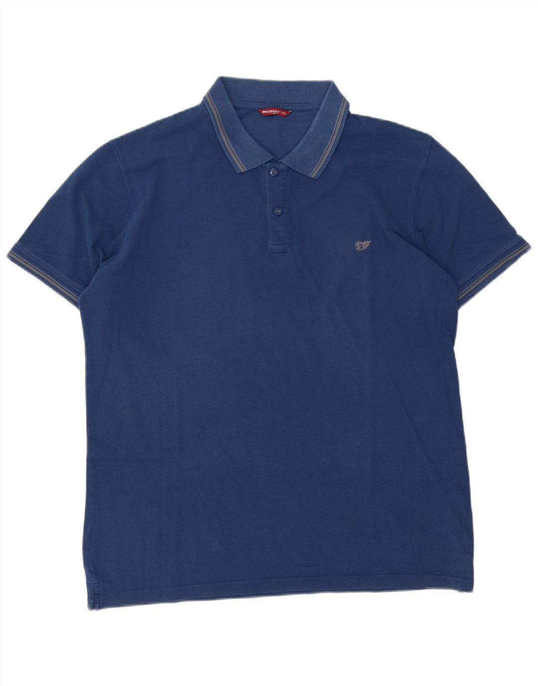 Carrera Polo Homme 2XL Bleu Coton