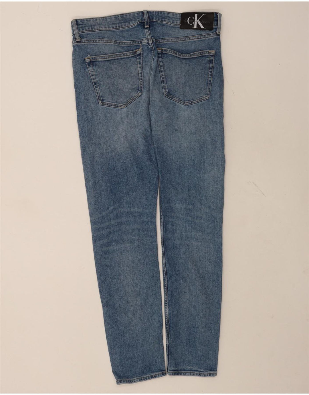 Calvin Klein Jean Slim Homme W31 L32 Bleu Coton