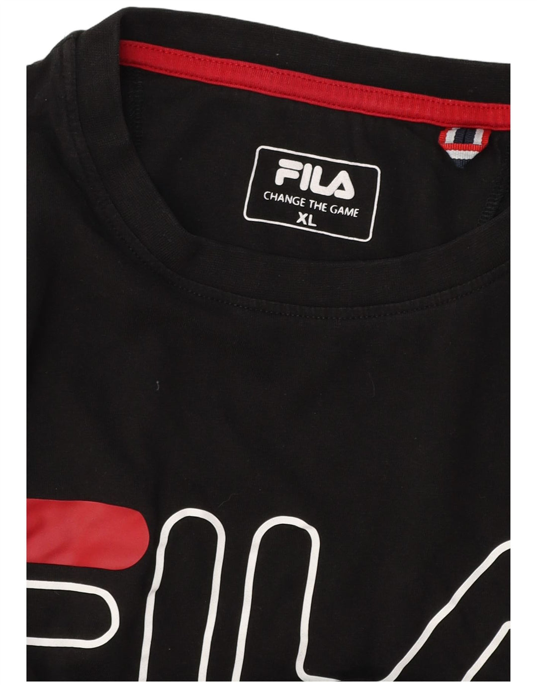 FILA T-Shirt Graphique Homme XL Noir