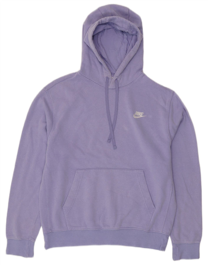 NIKE Pull à capuche pour homme en coton violet moyen